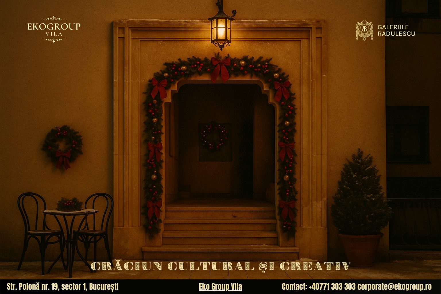 Activități de Crăciun ce reverberează epoca interbelică – o experiență unică la Eko Group Vila